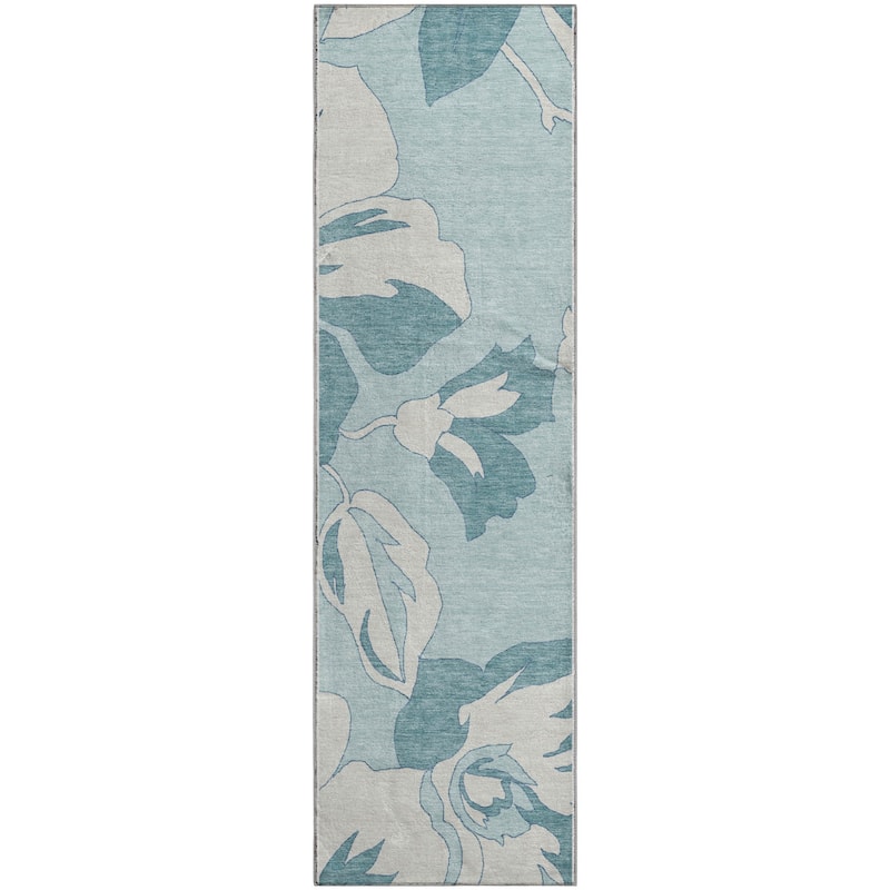 Premium Washable Super Soft Modern Floral Mayfield Rug