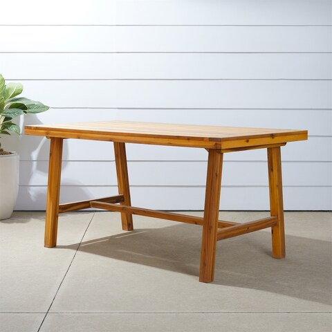 Clihome Outdoor Patio Picnic Dining Table