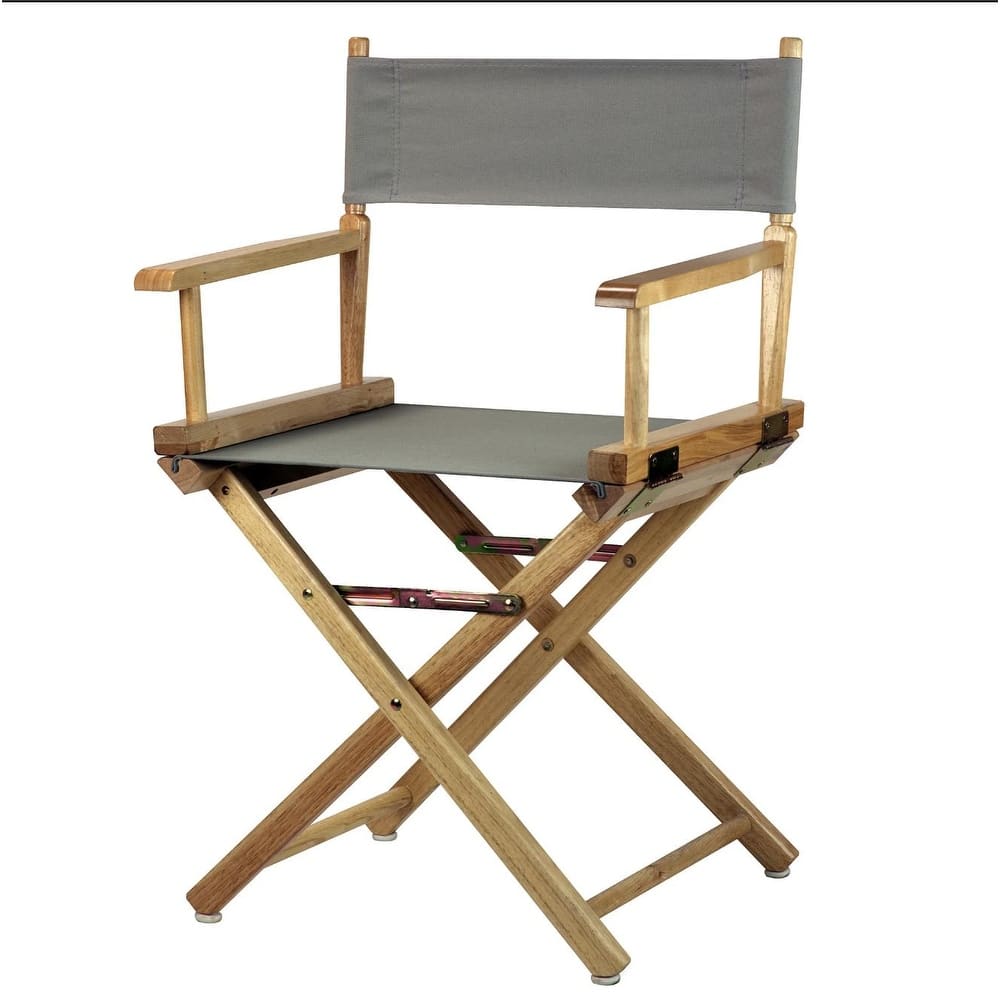 Natural Frame 18-inch Director's Chair