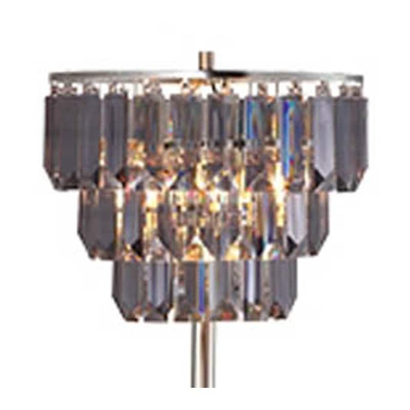 SINTECHNO Contemporary Chandelier Crystal Inspired Floor Lamp - See Details - See Details