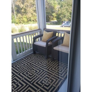 Safavieh Courtyard Ginger Indoor/ Outdoor Rug