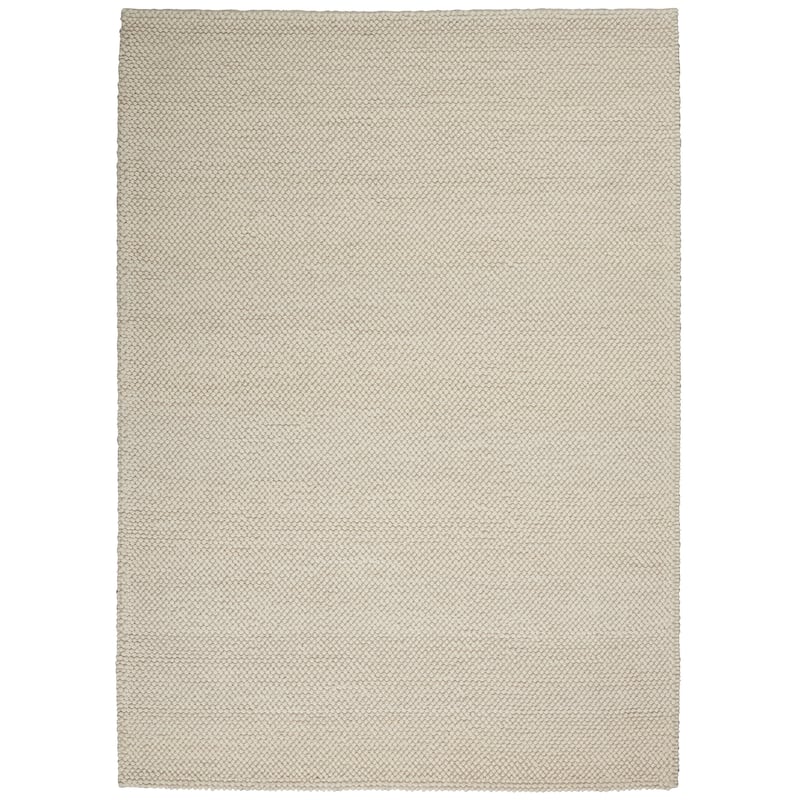 Calvin Klein Textured Dots Hand Woven Textured Loop Modern Area Rug