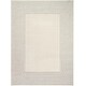 preview thumbnail 2 of 7, Nourison Ivory Hues Indoor only Cream / Ivory Geometric Area Rug 3' 11" x 5' 11" - Ivory/Grey - Rectangle