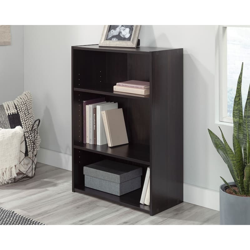 Sauder Beginnings Collection 3-Shelf Bookcase - Cinnamon Cherry