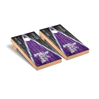 Truman State University TSU Bulldogs Weathered Cornhole Board Set