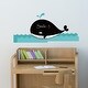 preview thumbnail 2 of 4, Walplus Sea Whale Blackboard Chalkboard Wall Sticker Decal Nursery Art