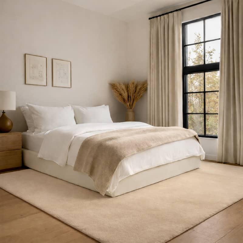 ECARPETGALLERY Argo Plush & Shags Machine Washable Area Rug