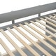 preview thumbnail 16 of 14, Gray Full Size Wooden Loft Bed with Wardrobe, Desk, and Shelves