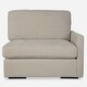 preview thumbnail 1 of 5, Uttermost Refuge Sand Right Arm Facing Sofa - 30"Hx 43.25"Wx 37.5 "D