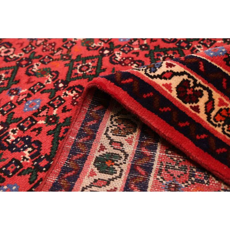 ECARPETGALLERY Hand-knotted Andelz Red Wool Rug - 2'8 x 9'8