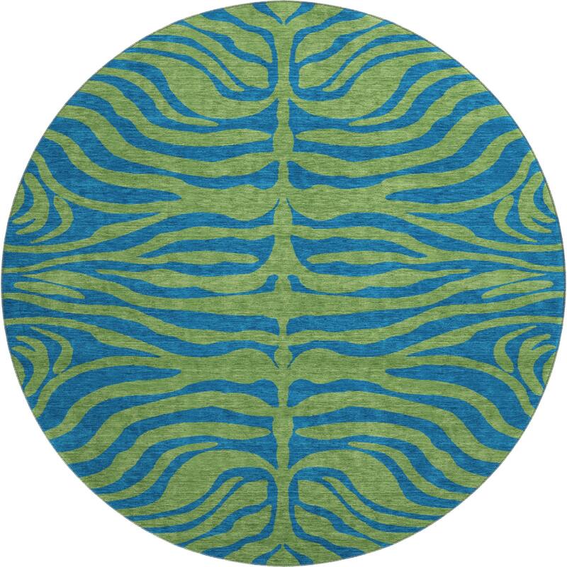 Premium Washable Super Soft Modern Zebra Print Mayfield Rug