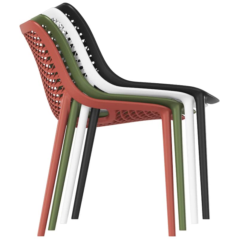 Frond and Form 4-Person Outdoor Round Dining Set