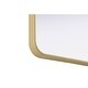preview thumbnail 9 of 9, Elegant Lighting MR8A3636 Remy 36" Rectangular Flat Medium Density