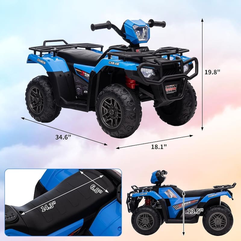 12V Kids Ride On Electric ATV