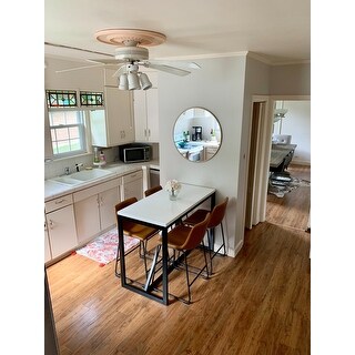 Kate and Laurel Kaya Counter Height Pub Table - 48x24x36