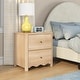 preview thumbnail 34 of 48, Max and Lily Sutton 2 Drawer Nightstand Blonde