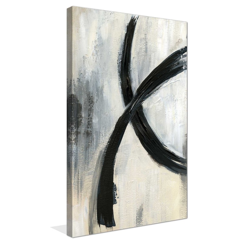 "Abstract Rings I" by Nan Print on Canvas