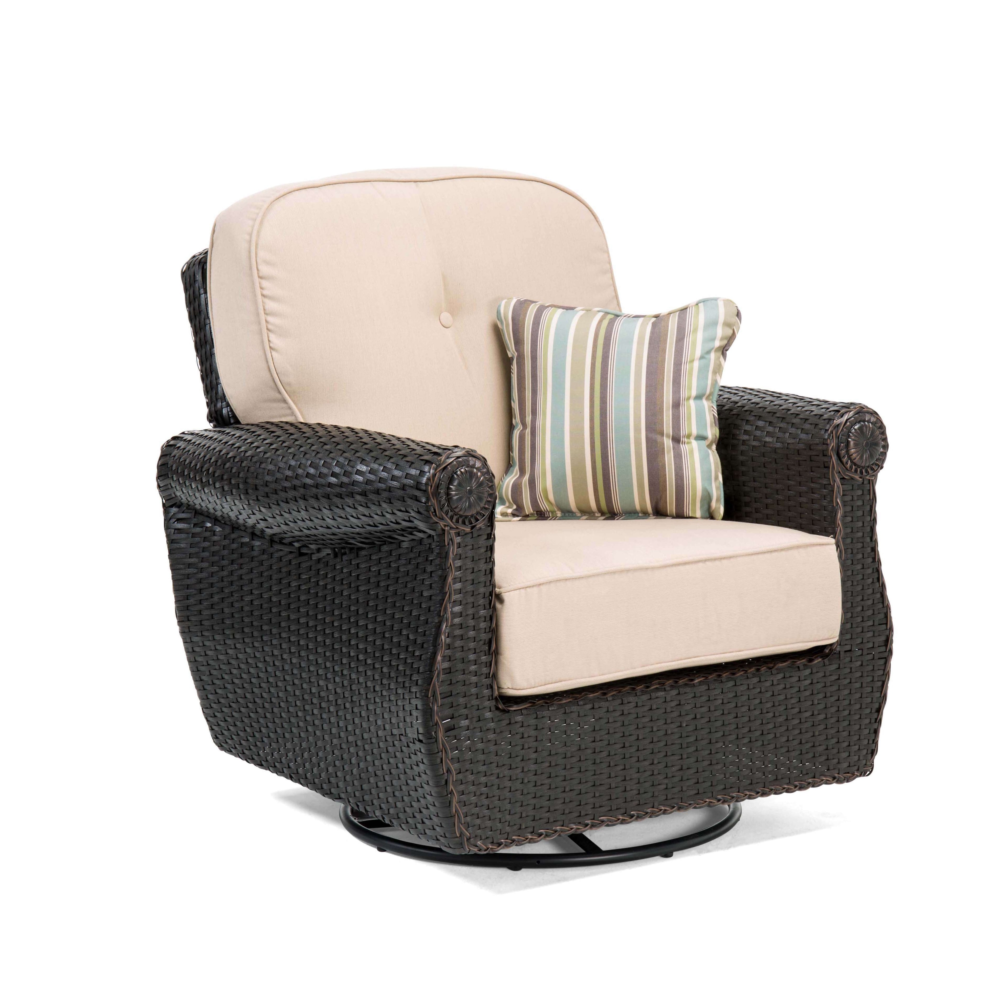 La-Z-Boy Breckenridge Java Brown Swivel Rocker - Bed Bath