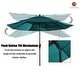preview thumbnail 7 of 58, 10ft Patio Market Umbrella with Double Airvent