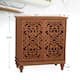 2-door Intricate Traditional Antique Storage Cabinet