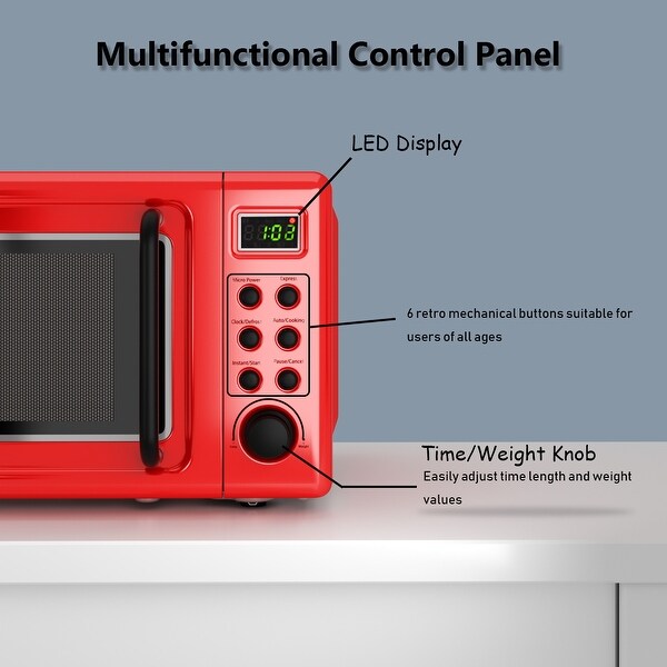 Countertop microwave with lighted control panel hotsell