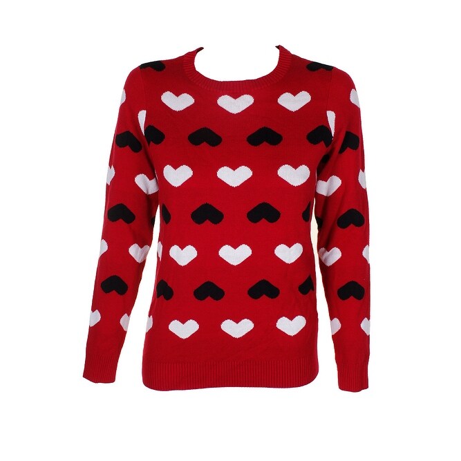 charter club heart sweater