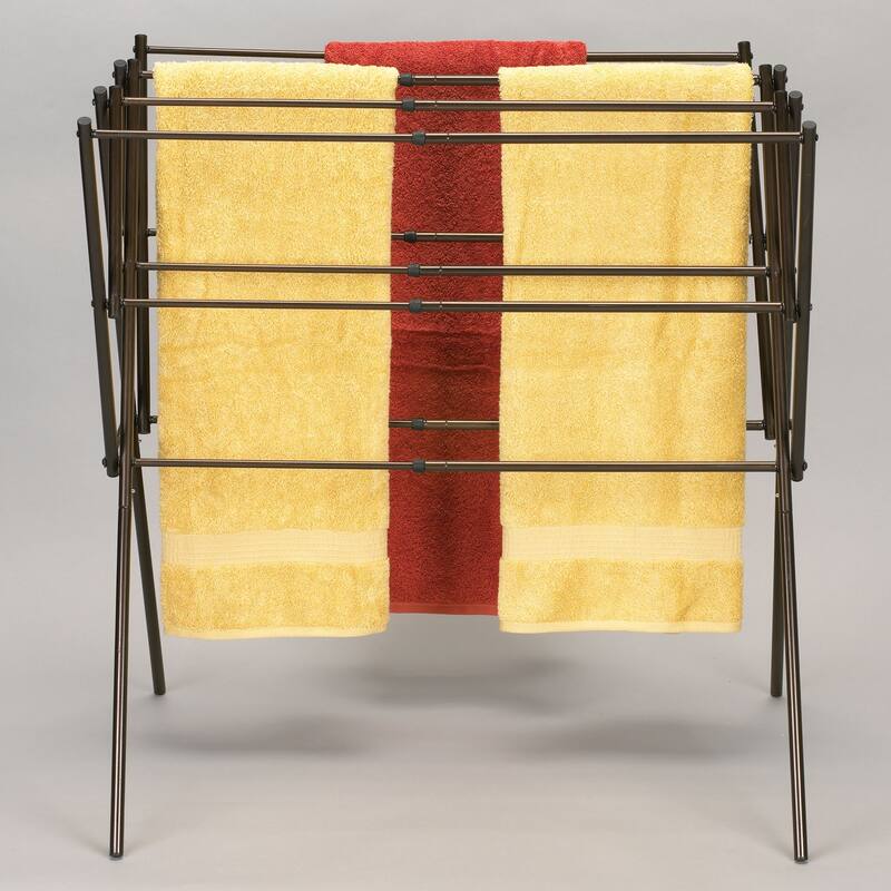 Household Essentials Expandable Clothes Drying Rack