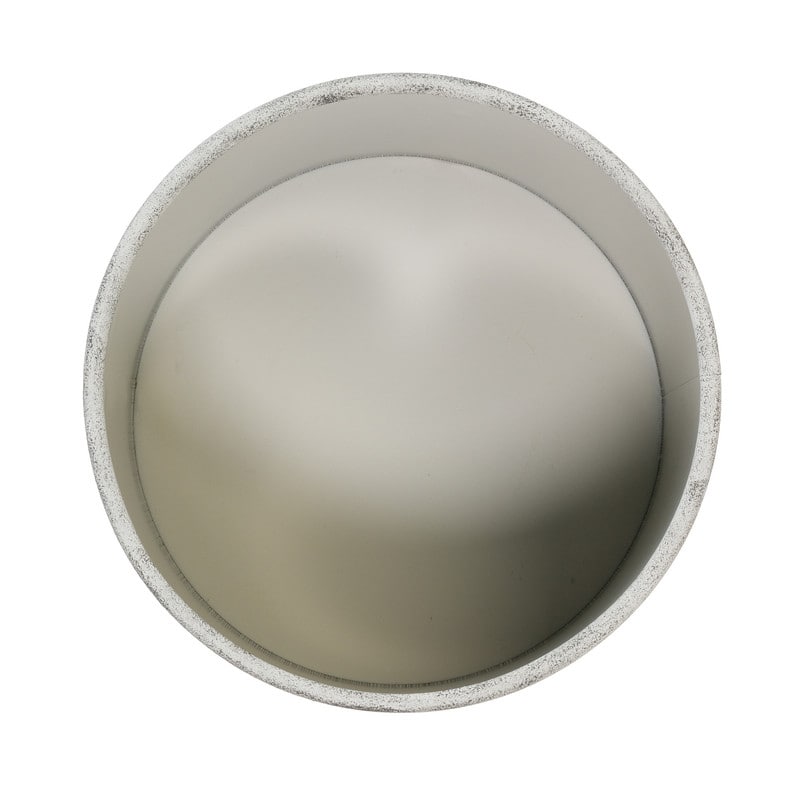 2-Piece Modern Metal Planter Pot With Peg Base