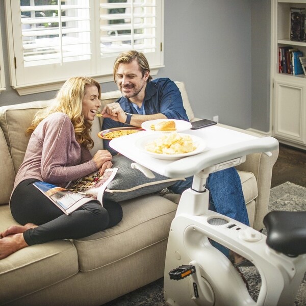 Exercise bike desk 2025 chair