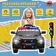preview thumbnail 13 of 21, 12v Kids ride on police car W/Parents Remote Control,anti-collision bar,Front& top and Four wheel suspension