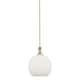Option Brushed Brass / Matte White