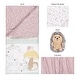 preview thumbnail 3 of 7, Enchanted Garden 4 Piece Crib Bedding Set