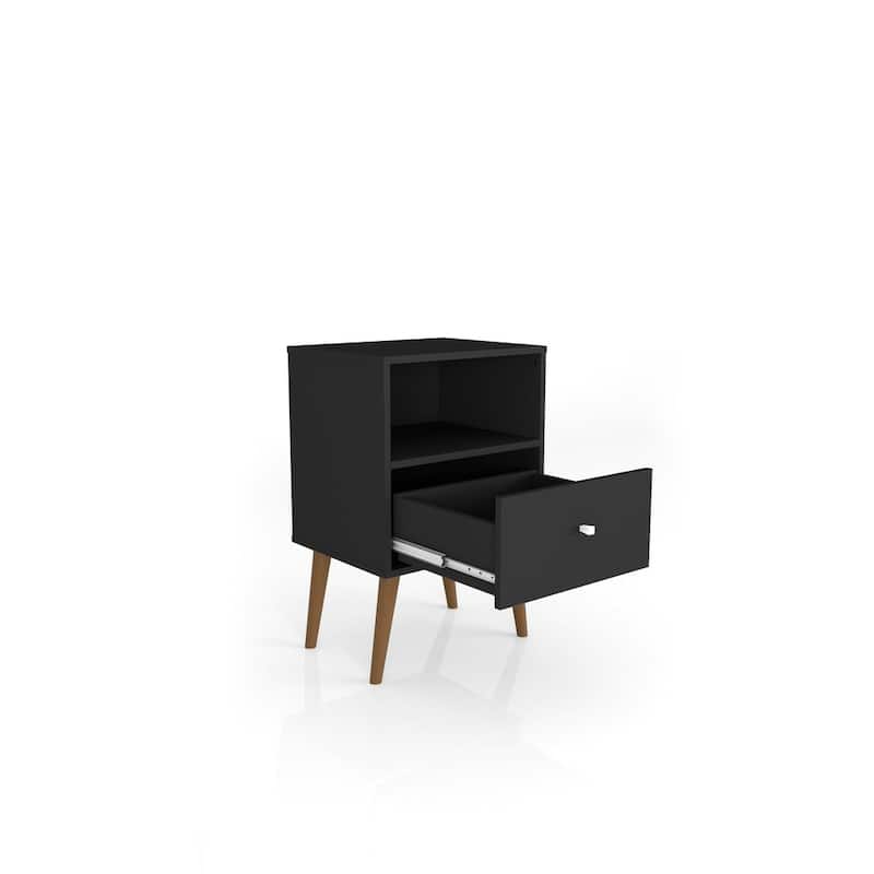 Liberty 1.0 Mid Century Modern 1 Drawer Nightstand