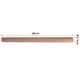 preview thumbnail 10 of 8, Rolling Pin Cylindrical Smooth Non-Stick Beech Wood Kitchen Roller