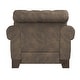 preview thumbnail 12 of 15, Greenwich Tufted Scroll Arm Nailhead Chesterfield Chair by iNSPIRE Q Artisan