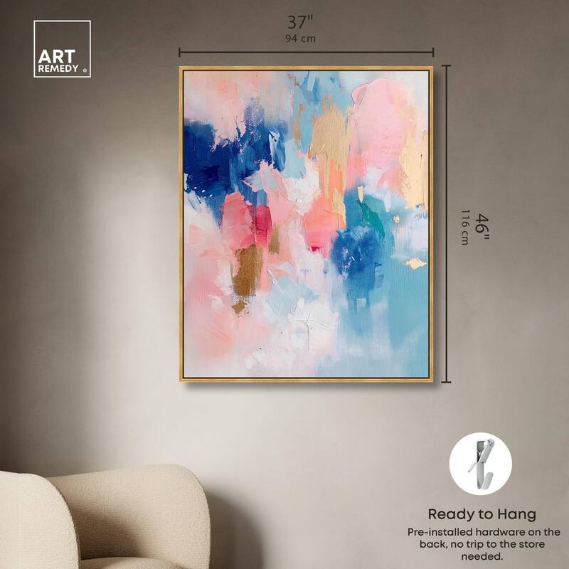 Prismatic Cosmos Canvas by Art Remedy