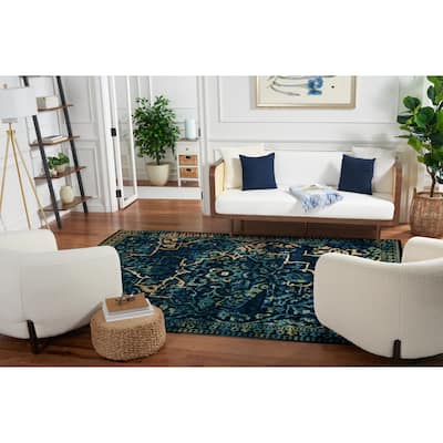 SAFAVIEH Vintage Distressed Boho Remza Oriental Rug