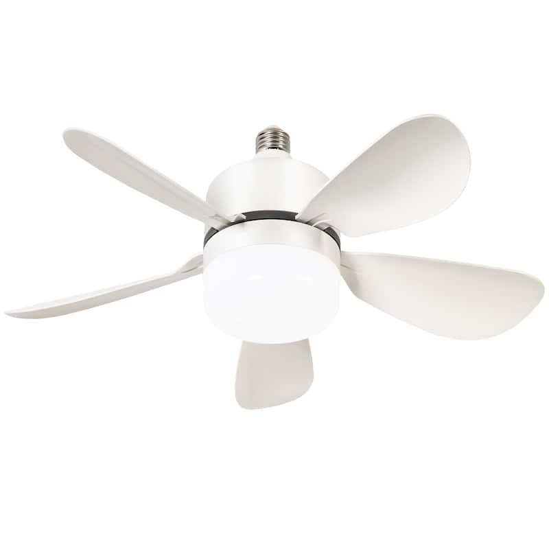 Modern Fan Light with Lighting Mode and Remote Control, Adjustable Wind Speed for Bedroom and Lounge Area