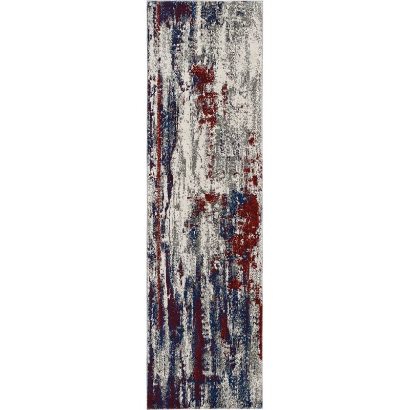 Nourison Maxell Artistic Modern Abstract Distressed Area Rug