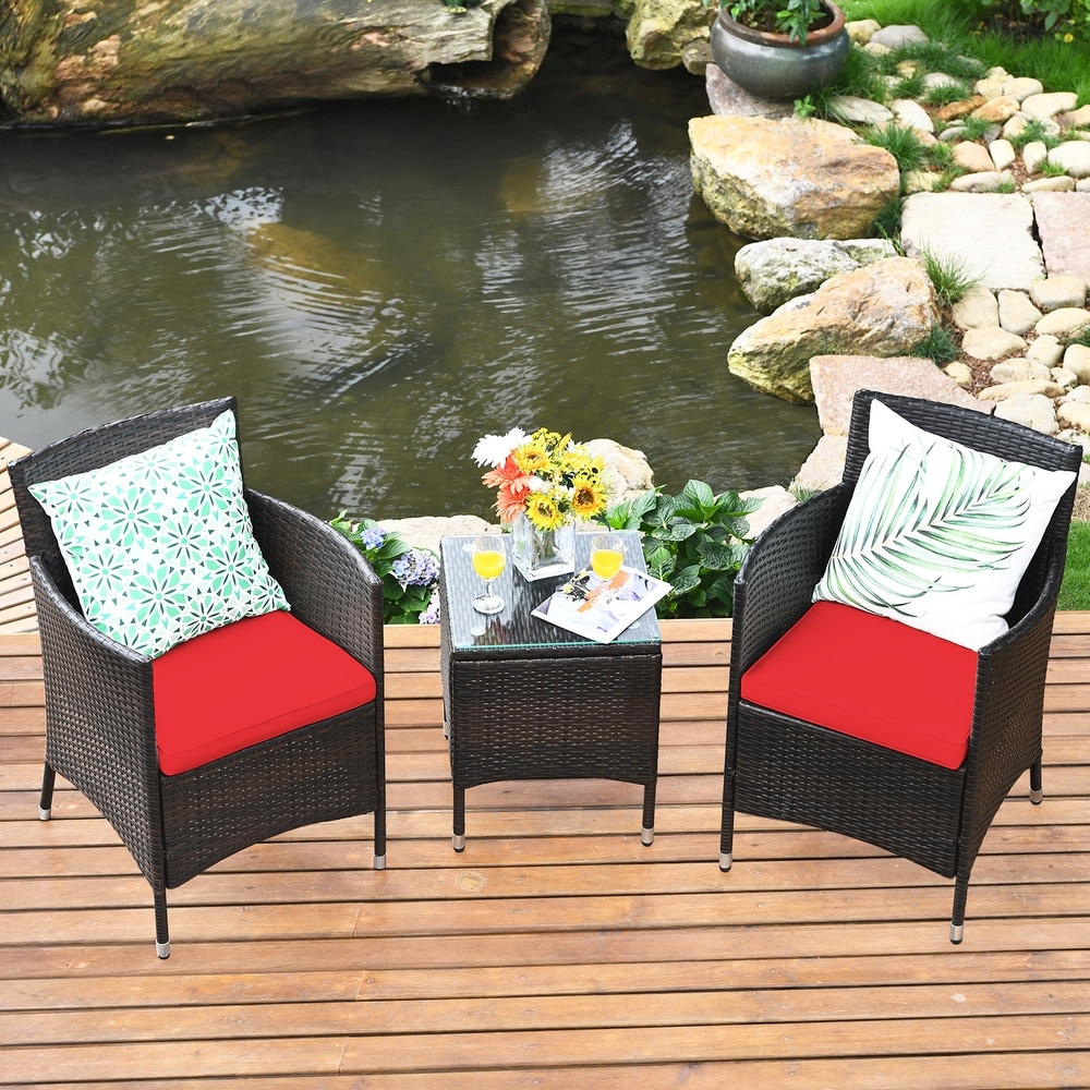 Gymax patio outlet chairs