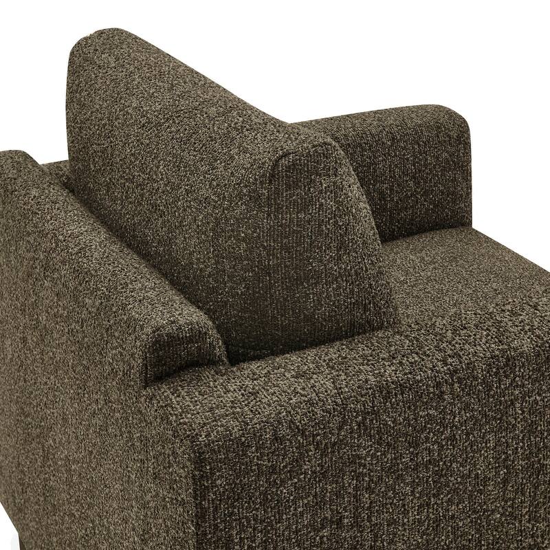 Hawken Boucle Fabric Accent Armchair