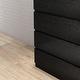 preview thumbnail 6 of 8, 4-Drawer Vanity Desk, Handleless Design, Suitable for Bedroom and Living Room
