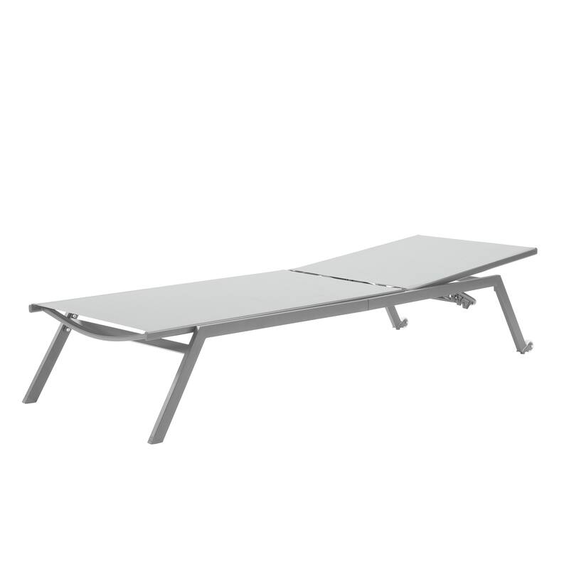 Corvus Torino Adjustable Sling Fabric Patio Chaise Lounge