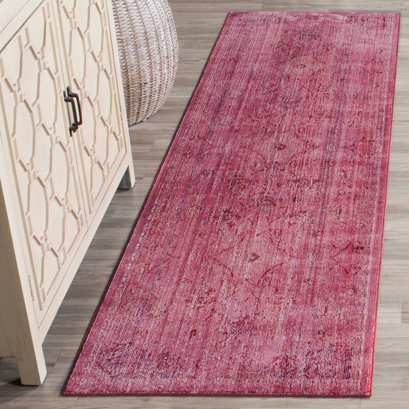 SAFAVIEH Valencia Chryssa Distressed Vintage Boho Oriental Polyester Rug