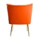 preview thumbnail 37 of 85, Heaven Contemporary Velvet Upholstered Accent Chair