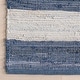 preview thumbnail 3 of 9, Home Conservatory Striped Rag Handwoven Cotton Area Rug - 2'6" x 8' Runner