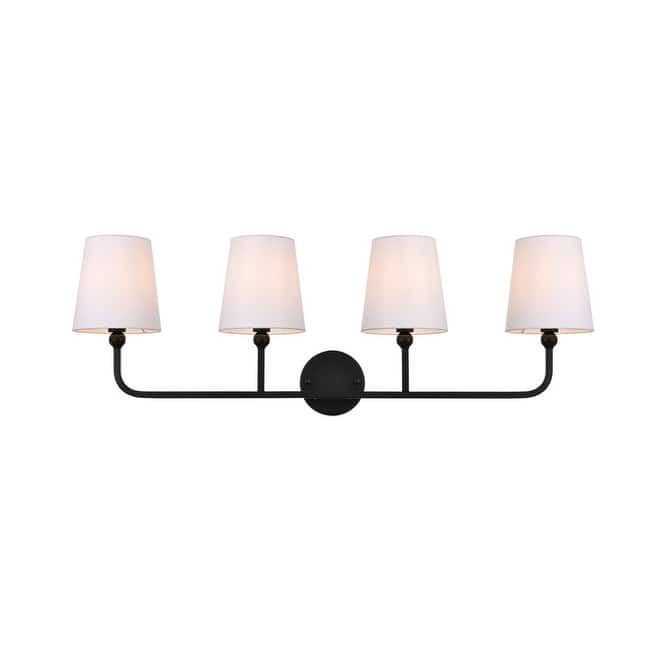 Elegant Lighting LD7322W36 Senna 4 Light 36" Wide Vanity Light