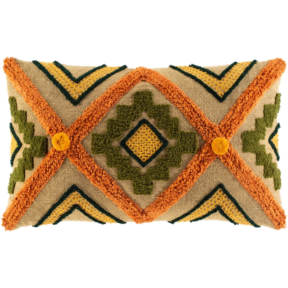 Artistic Weavers Cerena Hand Embroidered Boho Throw Pillow - On Sale - Bed  Bath & Beyond - 35023550