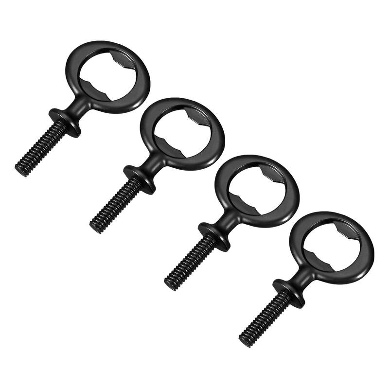 Bottle Opener, 4Pcs Zinc Alloy Threaded Hardware for DIY Craft