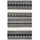 preview thumbnail 61 of 71, SAFAVIEH Handmade Natura Annedorte Wool Rug 2'3" x 4' - Black/Ivory - Rectangle